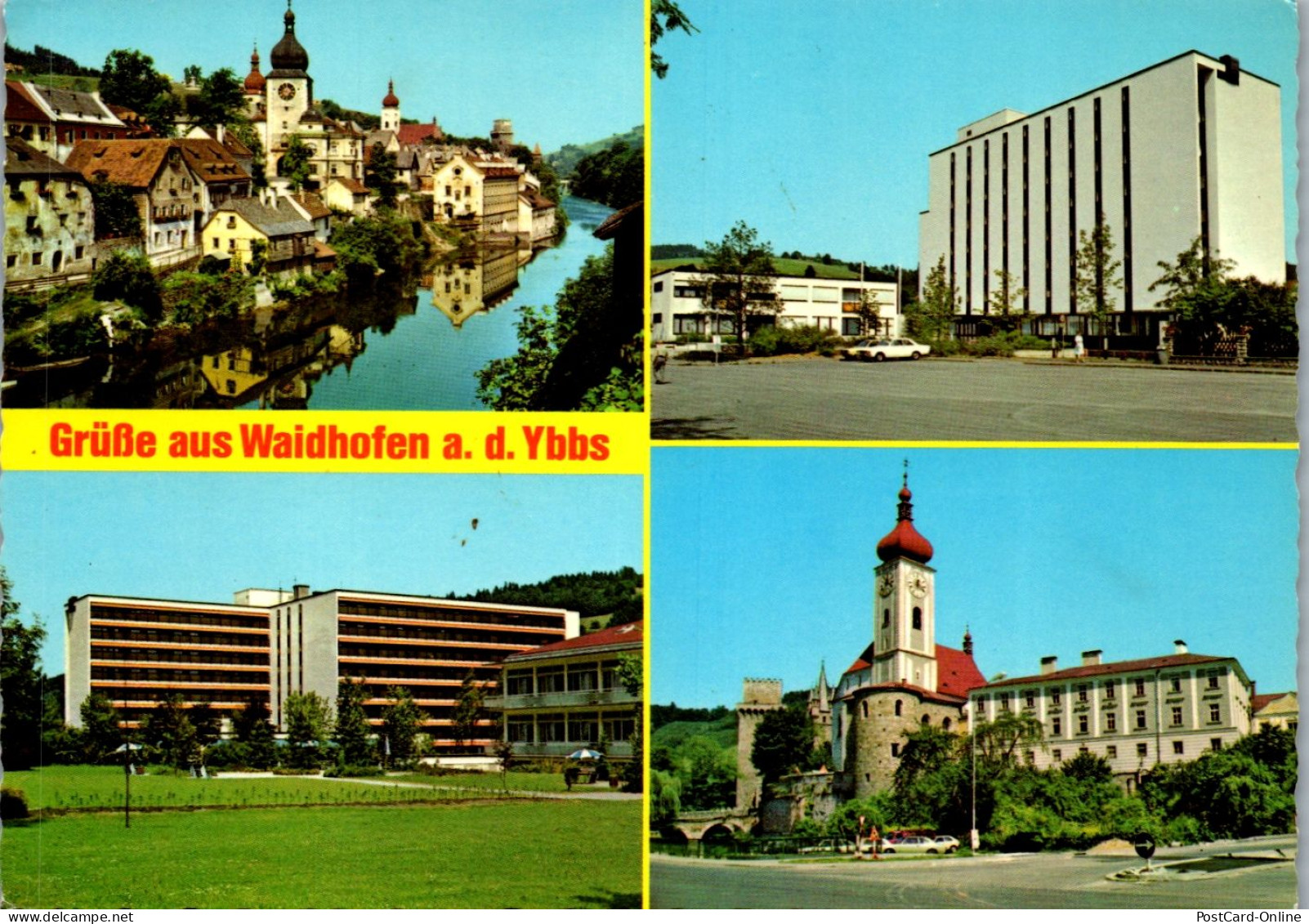 47066 - Niederösterreich - Waidhofen An Der Ybbs , Kuranstalt Buchenbergheim , Mehrbildkarte - Gelaufen 1981 - Waidhofen An Der Ybbs