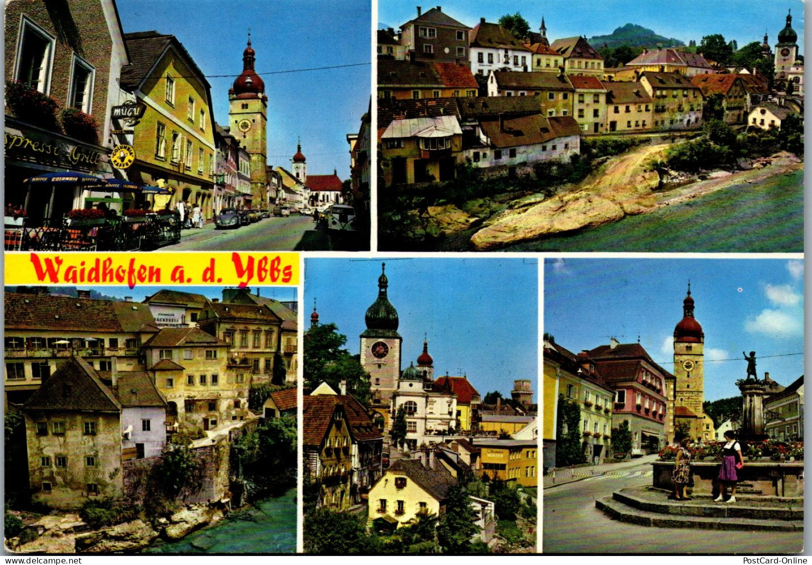 47059 - Niederösterreich - Waidhofen An Der Ybbs , Mehrbildkarte - Gelaufen 1981 - Waidhofen An Der Ybbs