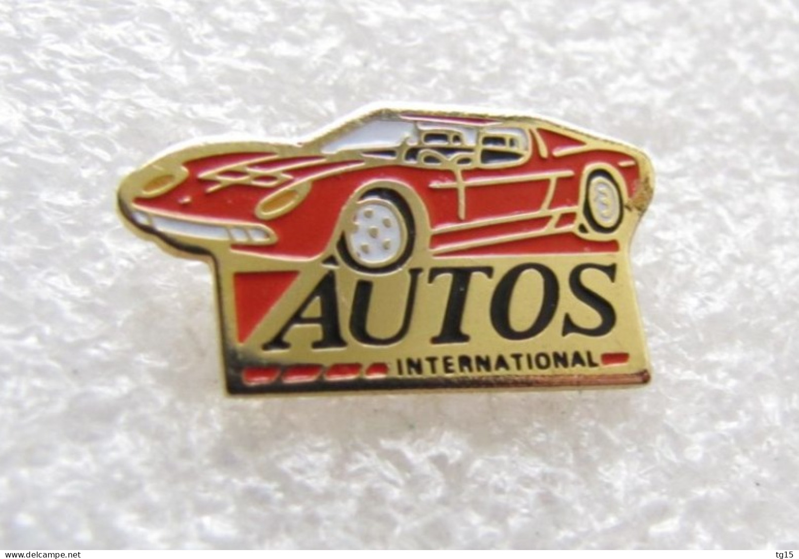 RARE  PIN'S    LAMBORGHINI  MIURA   AUTOS  INTERNATIONAL - Mercedes