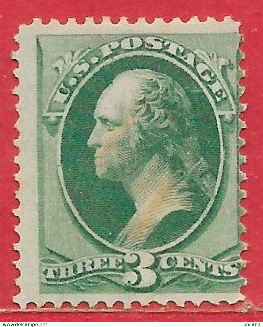 Etats-Unis D'Amérique N°41 3c Vert 1870-79 (*) - Nuovi