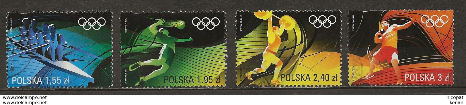 Poland, 2012, Olympic Games - London, England (MNH) - Neufs