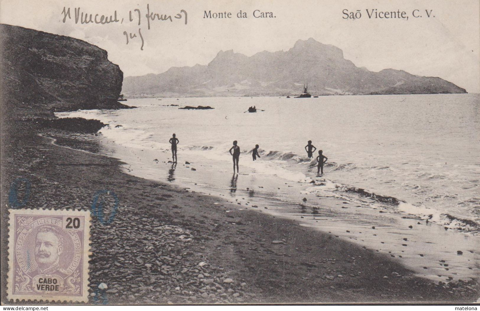 CAP VERT CABO VERDE SAÔ VICENTE MONTE DA CARA - Cape Verde