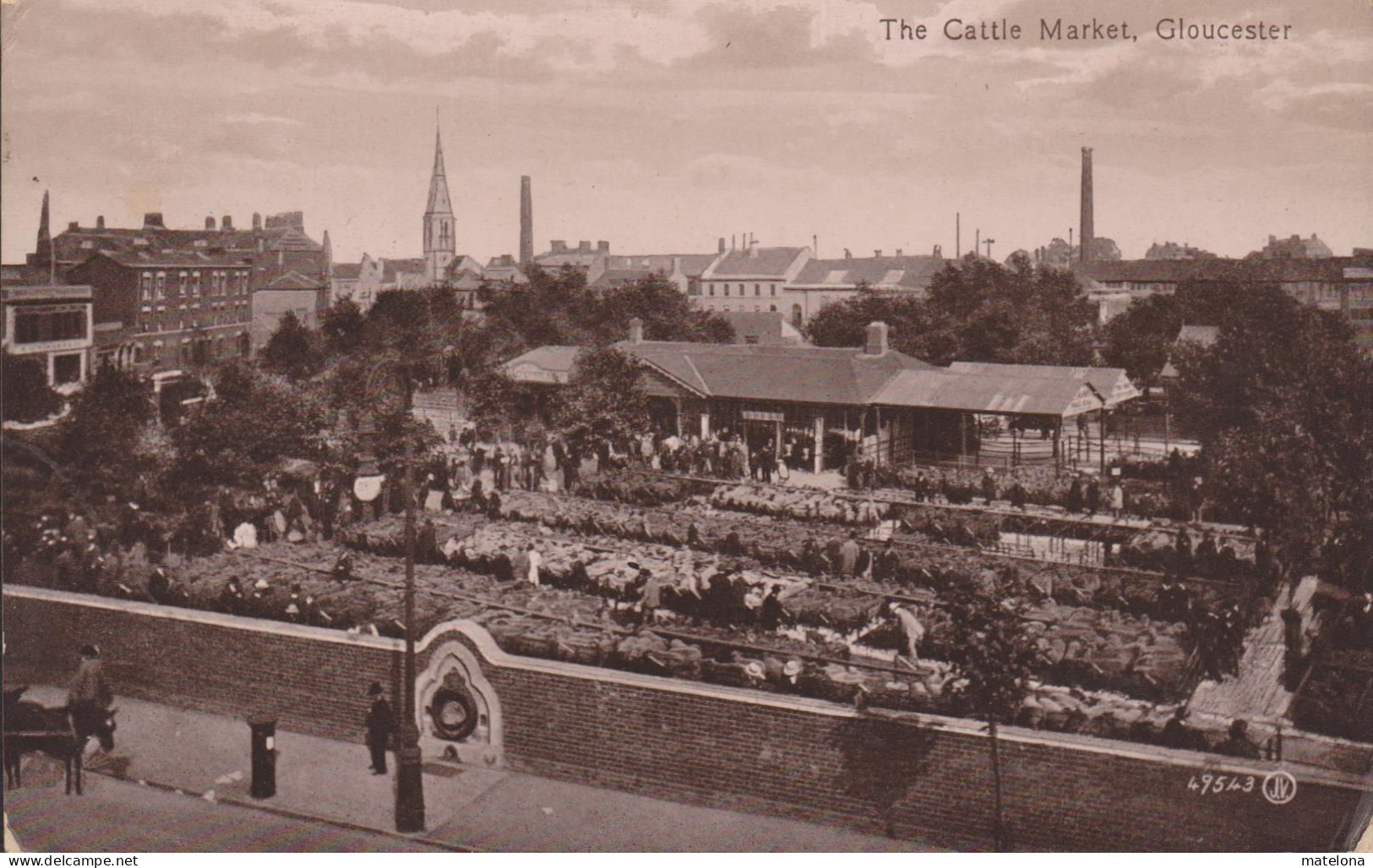 ROYAUME-UNI ANGLETERRE GLOUCESTERSHIRE GLOUCESTER THE CATTLE MARKET - Gloucester