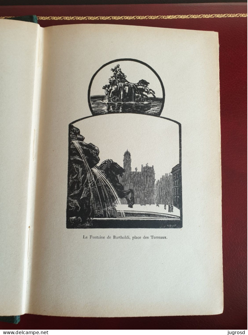 En Suivant Le Rhone De Lyon à Avignon Gravures Et Aquarelle 1934 - Rhône-Alpes