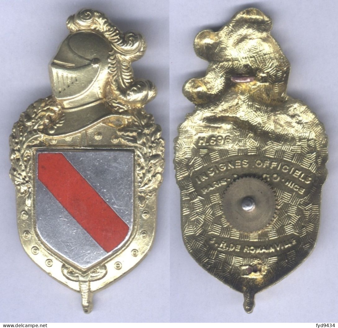 Insigne De La 6e Légion De Gendarmerie Mobile - Policia