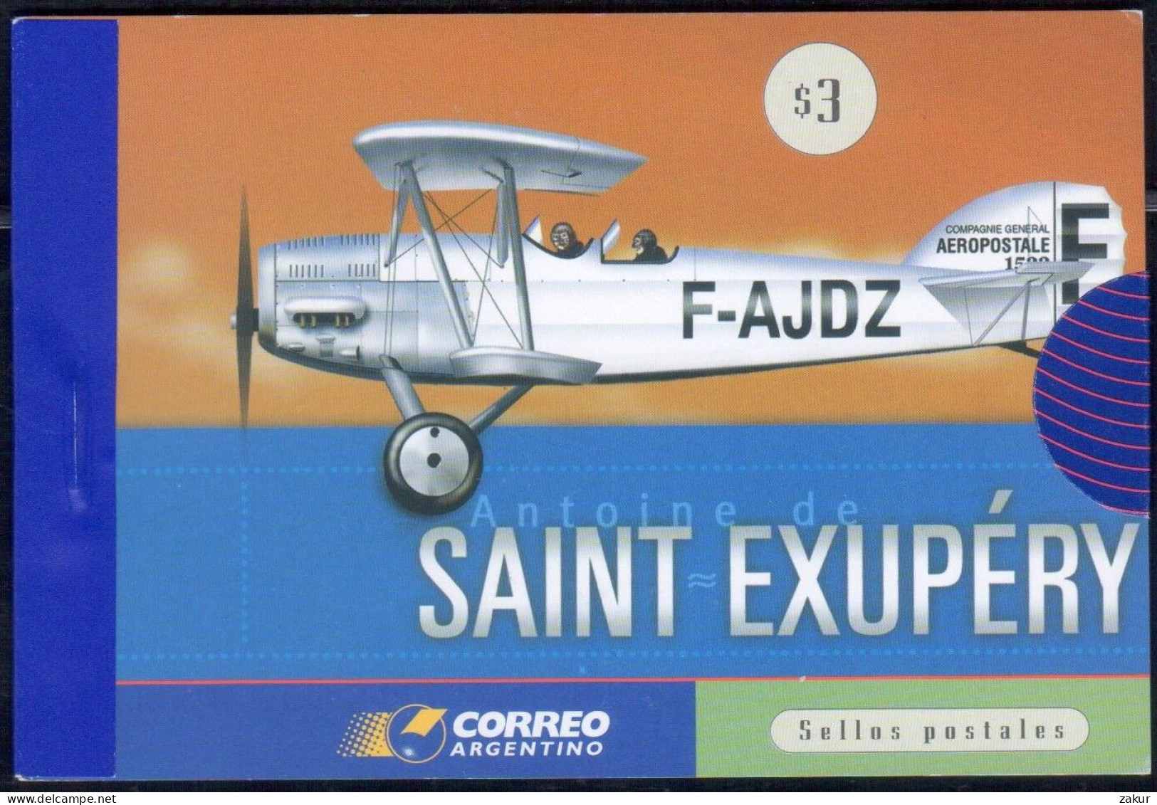 Carnet Saint Exupery 2000 - Neufs