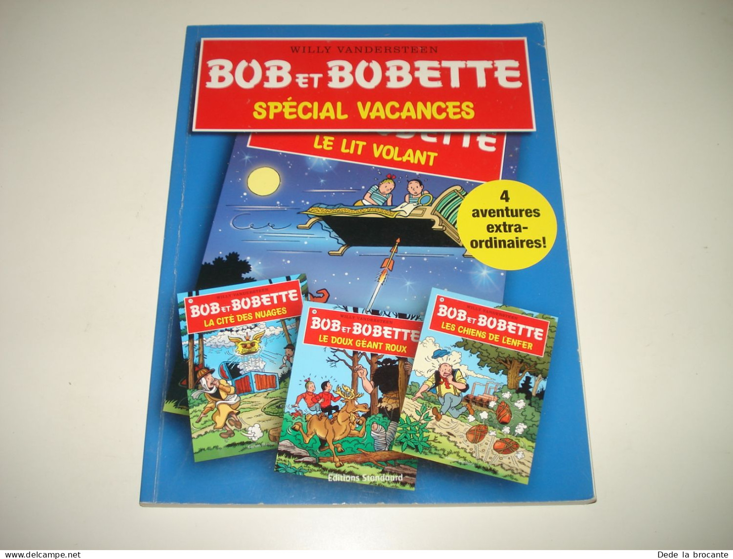 C53 / Lot De 5 Bds Bob Et Bobette - 1 X Spécial Vacances + 4 X PLUS Jeux De 1988 - Suske En Wiske