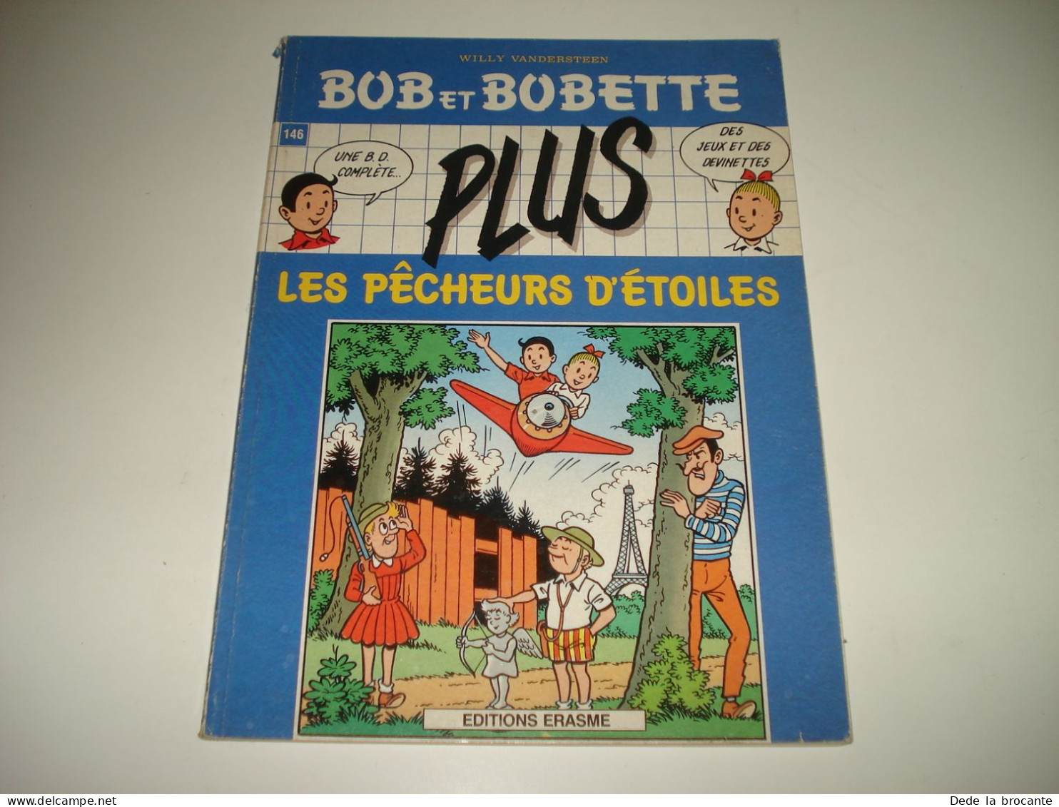 C53 / Lot De 5 Bds Bob Et Bobette - 1 X Spécial Vacances + 4 X PLUS Jeux De 1988 - Suske En Wiske