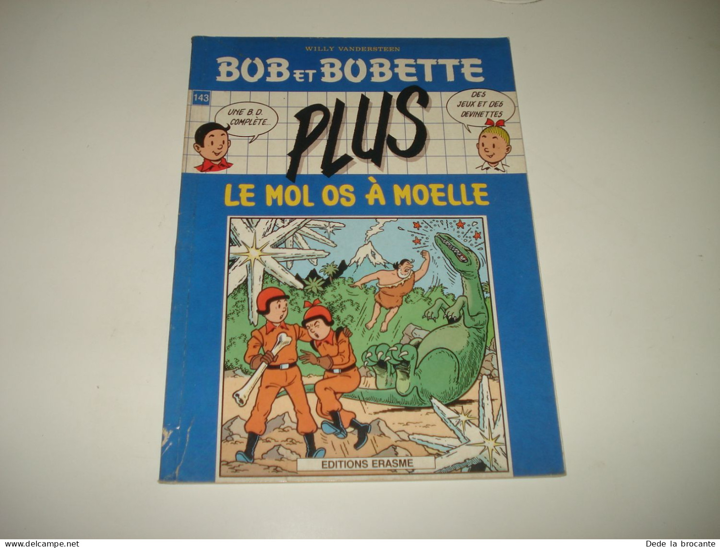 C53 / Lot de 5 Bds Bob et Bobette - 1 X Spécial vacances + 4 X PLUS jeux de 1988