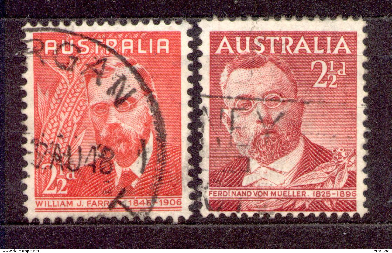 Australia Australien 1948 - Michel Nr. 191 - 192 O - Neufs