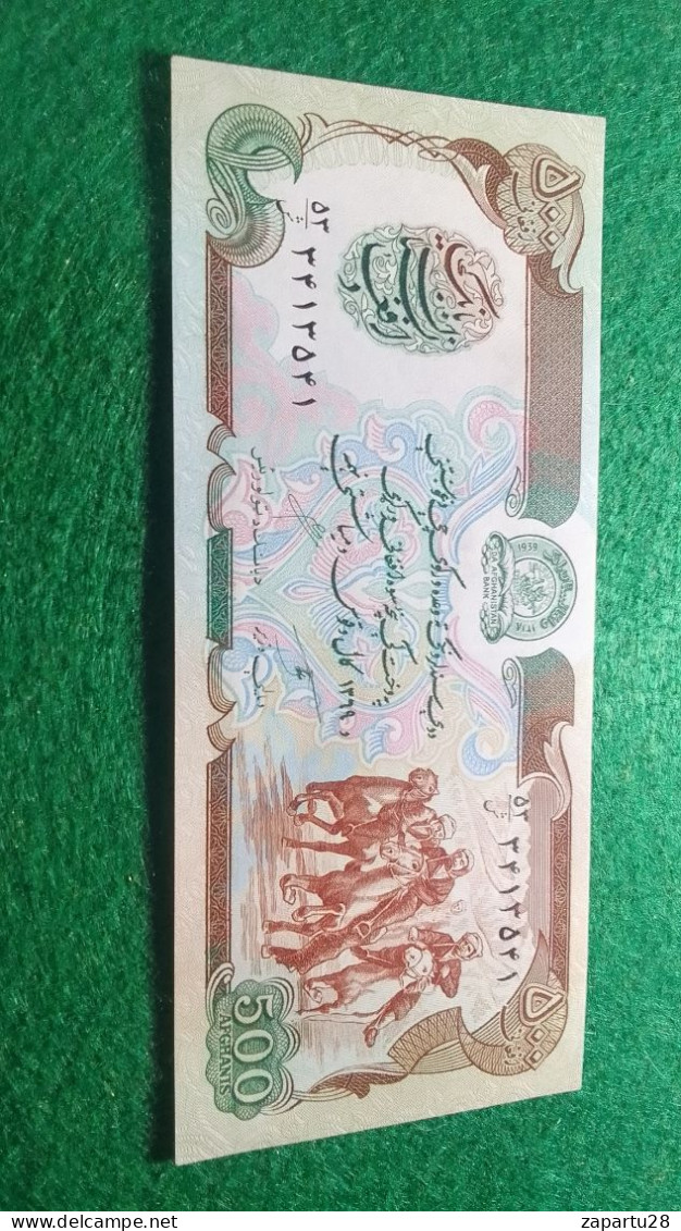 AFGANİSTAN-         500    AFGANİ          UNC - Afghanistan