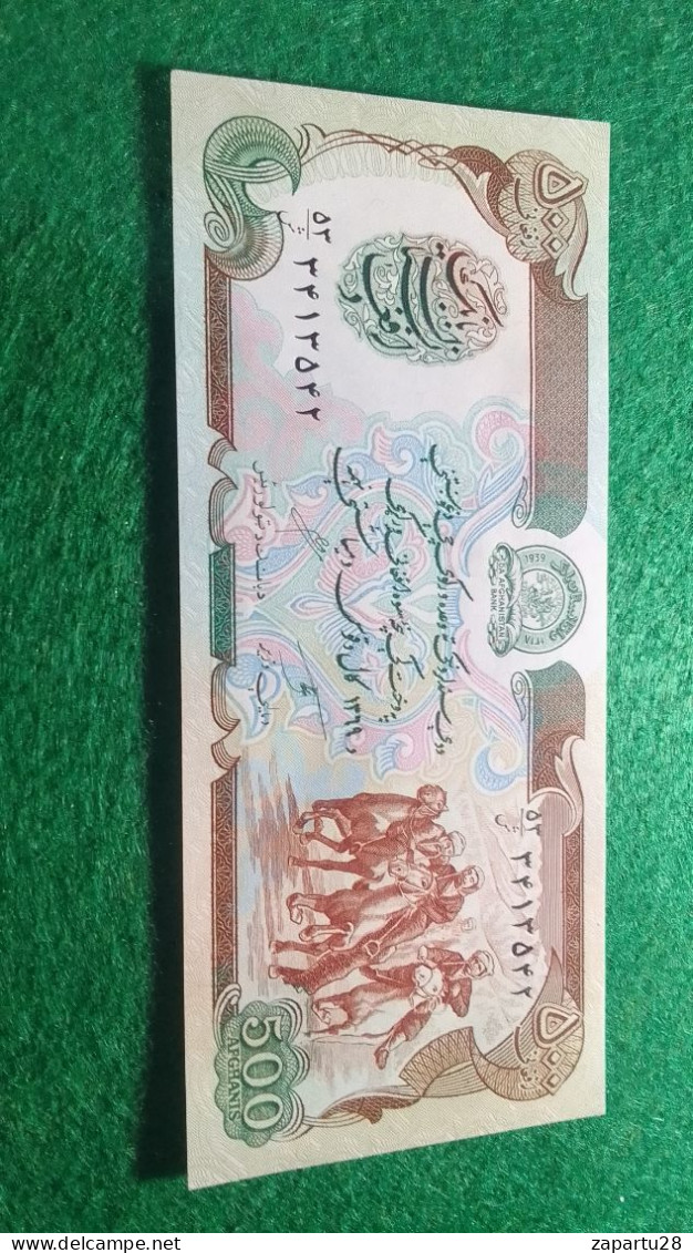 AFGANİSTAN-         500    AFGANİ          UNC - Afghanistan