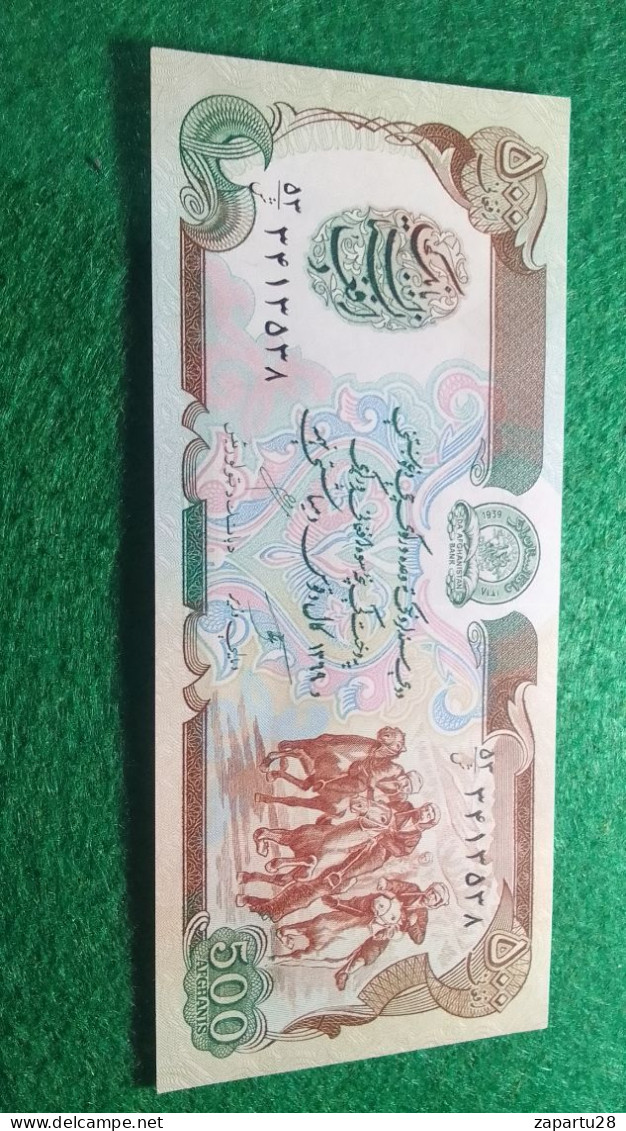 AFGANİSTAN-         500    AFGANİ          UNC - Afghanistán