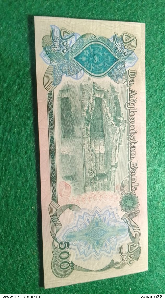 AFGANİSTAN-         500    AFGANİ          UNC - Afghanistan