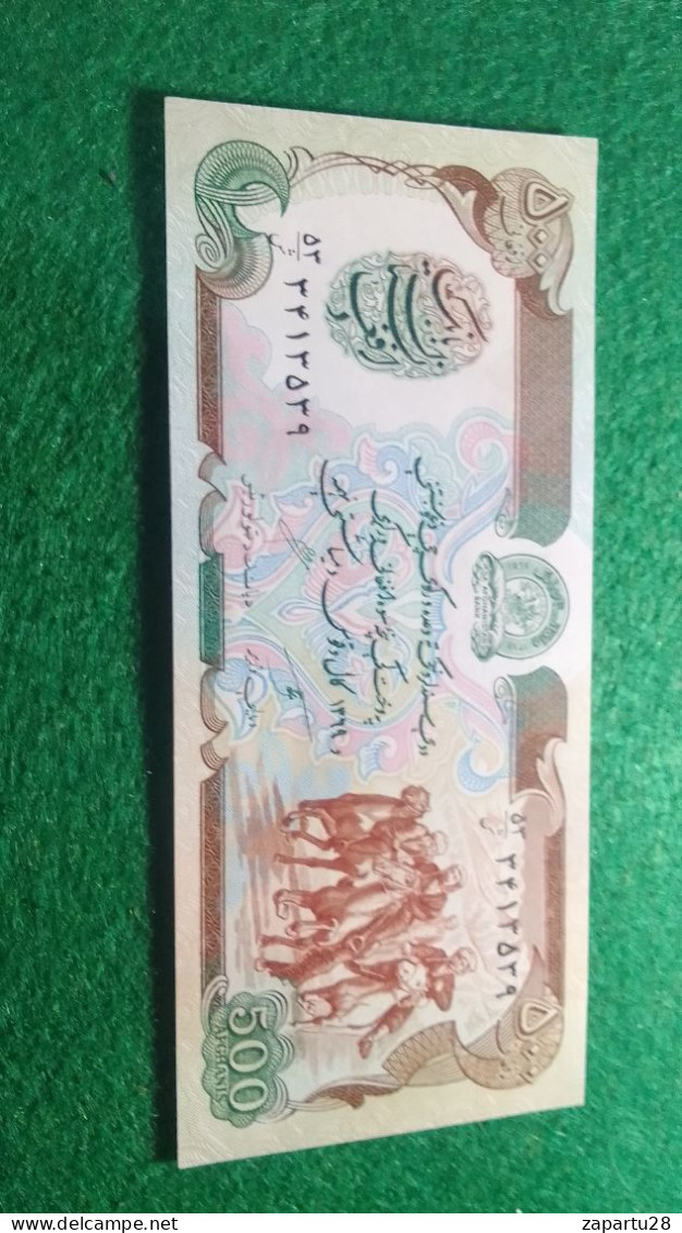 AFGANİSTAN-         500    AFGANİ          UNC - Afghanistán