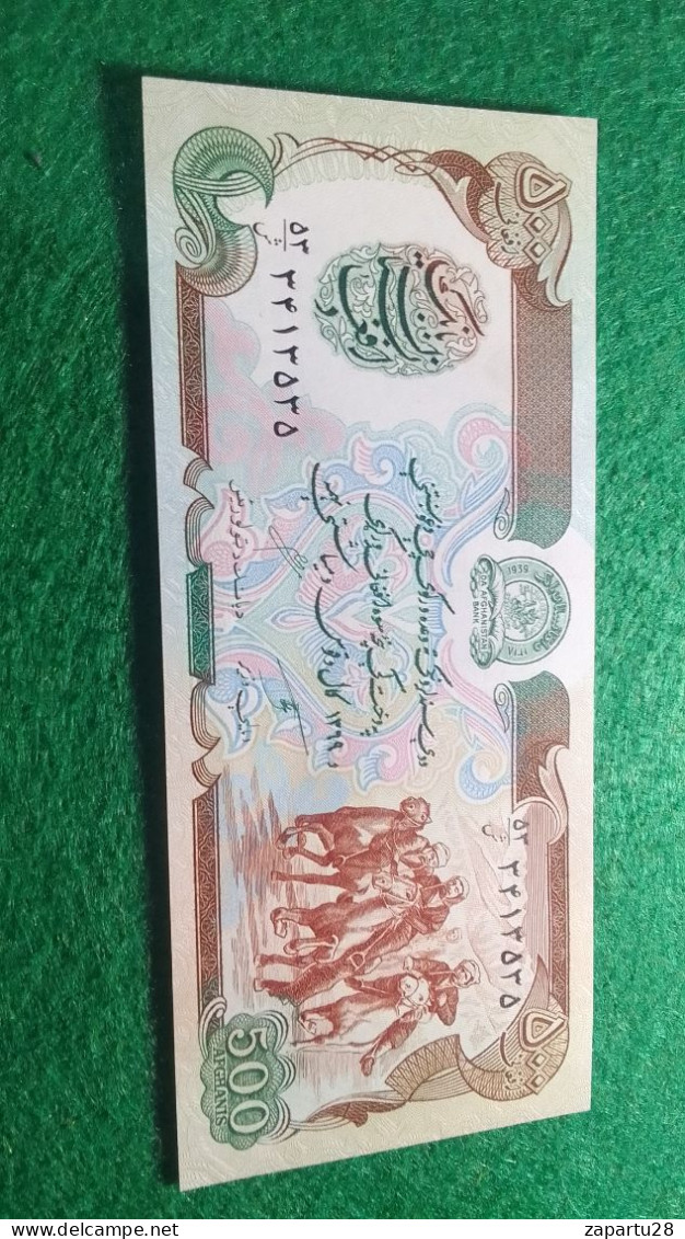 AFGANİSTAN-         500    AFGANİ          UNC - Afghanistan