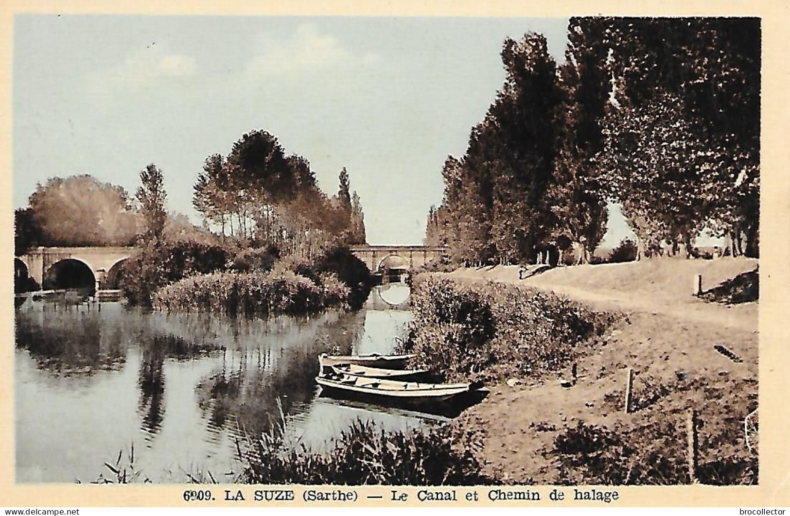 LA SUZE ( 72 ) -  Le Canal Et Chemin De Halage - La Suze Sur Sarthe