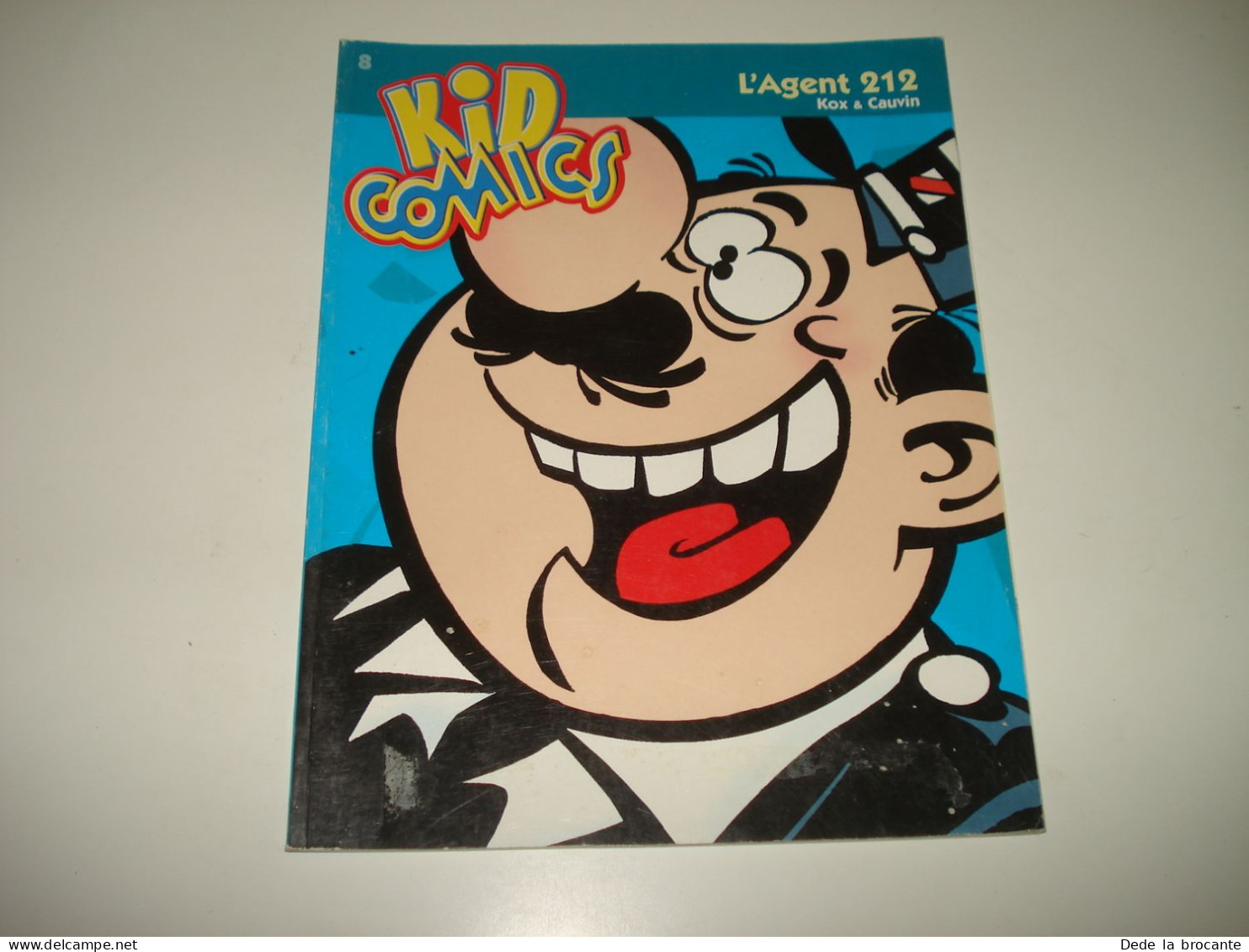 C53 / Lot De 5 BDs - Coll. Kid Comics - Tuniques , Agent 212 , Spirou..... 1998 - Lots De Plusieurs BD