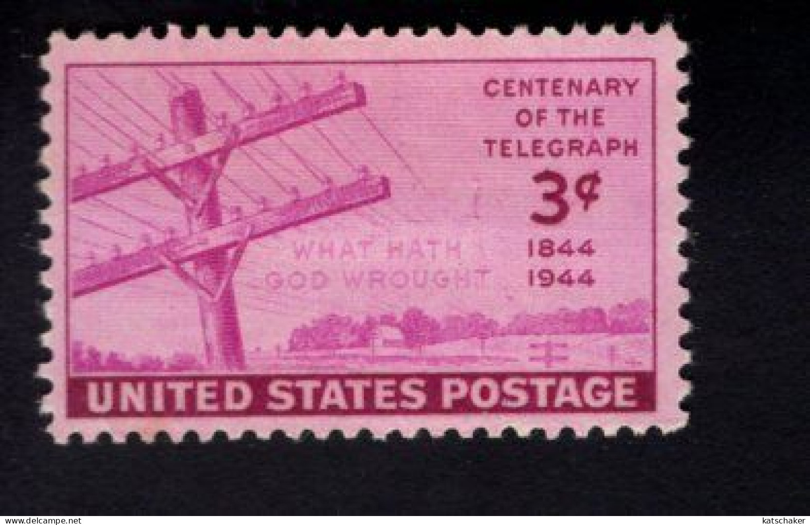 199950257 1944 SCOTT 924 (XX) POSTFRIS MINT NEVER HINGED - Telegraph Issue - Nuevos