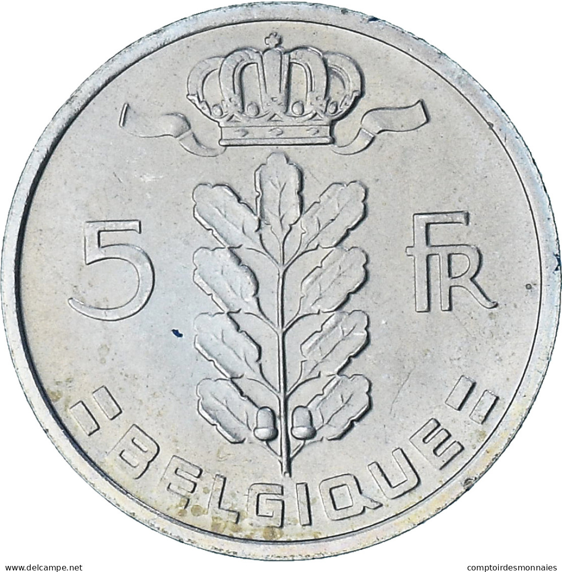 Belgique, Baudouin I, 5 Francs, 5 Frank, 1975, FDC, Cupro-nickel, KM:134 - 5 Frank