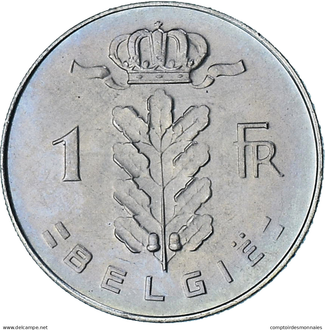Belgique, Baudouin I, Cérès, Franc, 1975, FDC, Cupro-nickel, KM:143.1 - 1 Franc