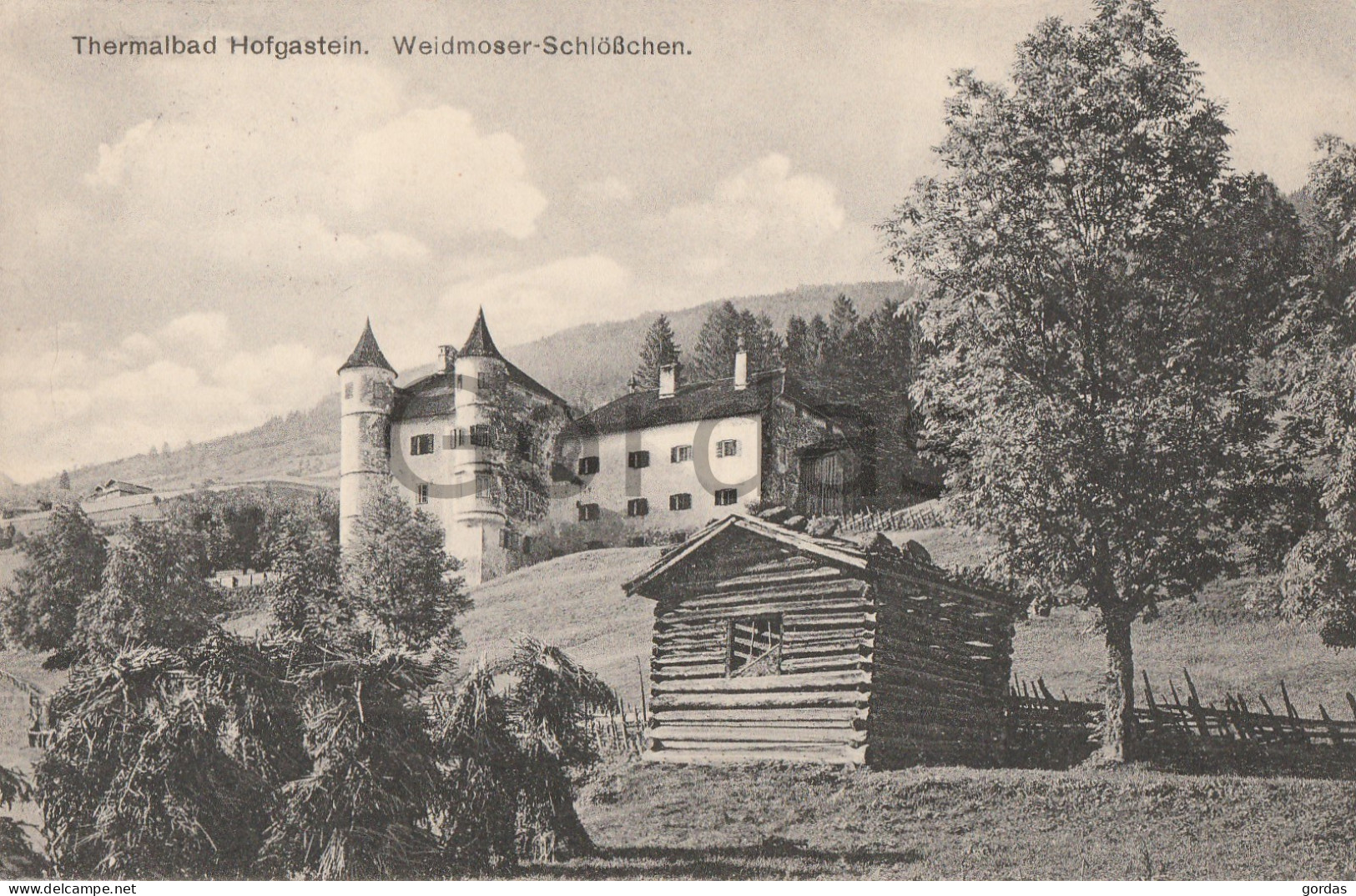 Austria - Bad Hofgastein - Weidmoser Schlosschen - Bad Hofgastein