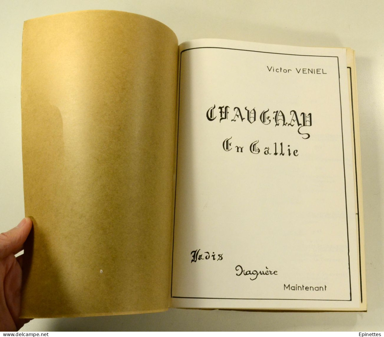 Chavenay En Gallie, Jadis Naguère Maintenant - Victor Véniel, Ancien Maire, Après 1982; Chez L'auteur (Yvelines, 78) - Ile-de-France