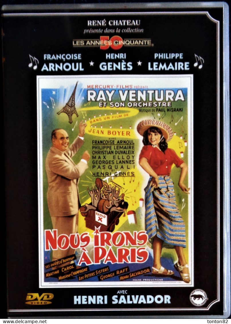 Nous Irons à Paris - Ray Ventura Et Son Orchestre - Henri Salvador - Françoise Arnoul - Henri Genès . - Commedia Musicale