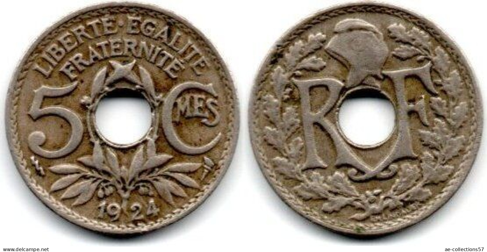 MA 28861 /  5 Centimes 1924 Poissy TB+ - 5 Centimes