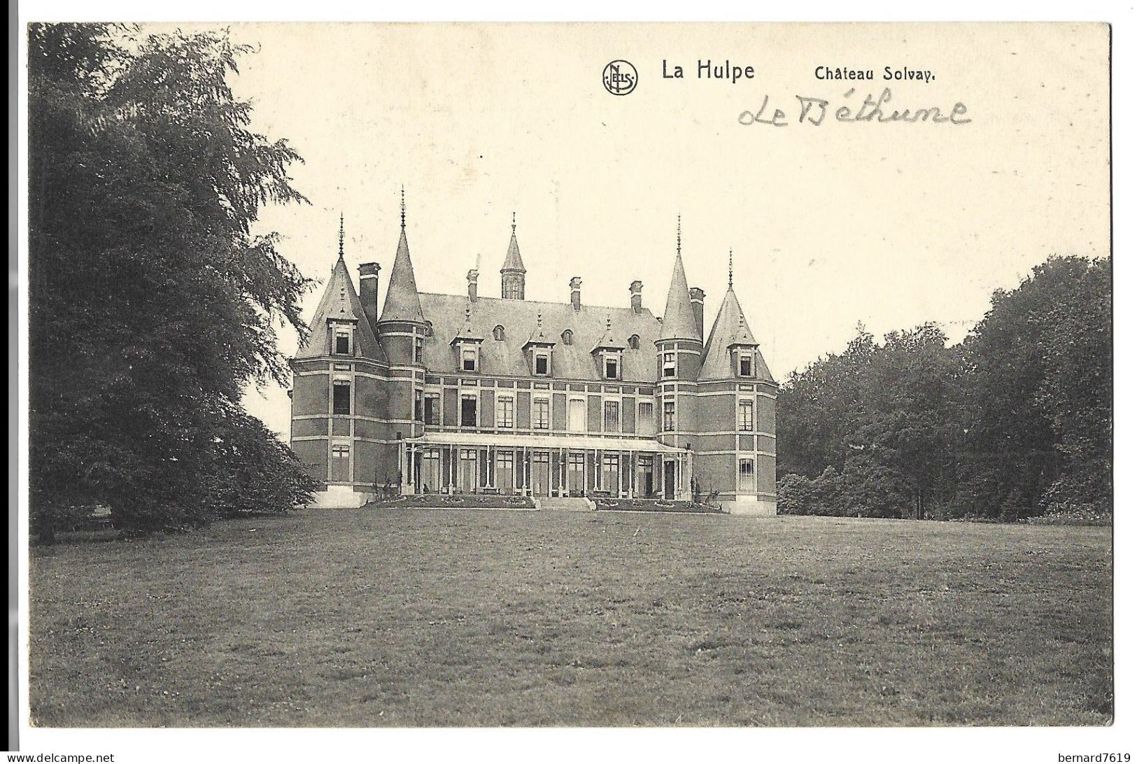 Belgique  -  La Hulpe - Chateau  Solvay - La Hulpe