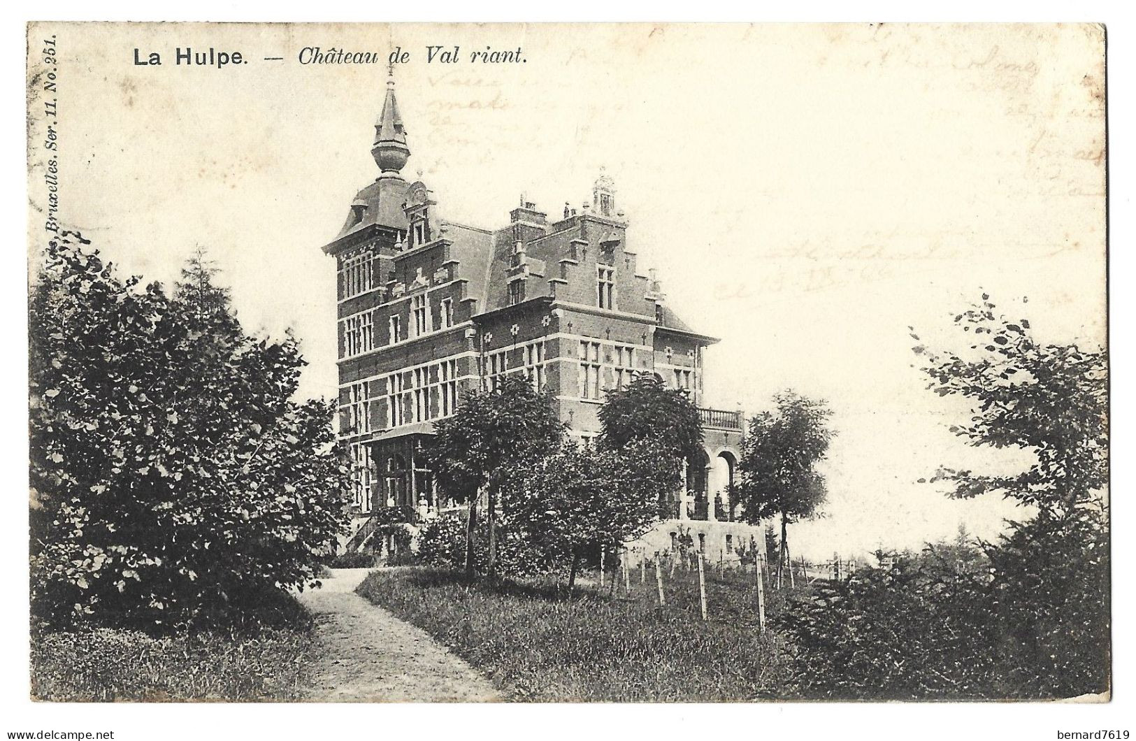 Belgique  -  La Hulpe -  Chateau De Val Riant - La Hulpe