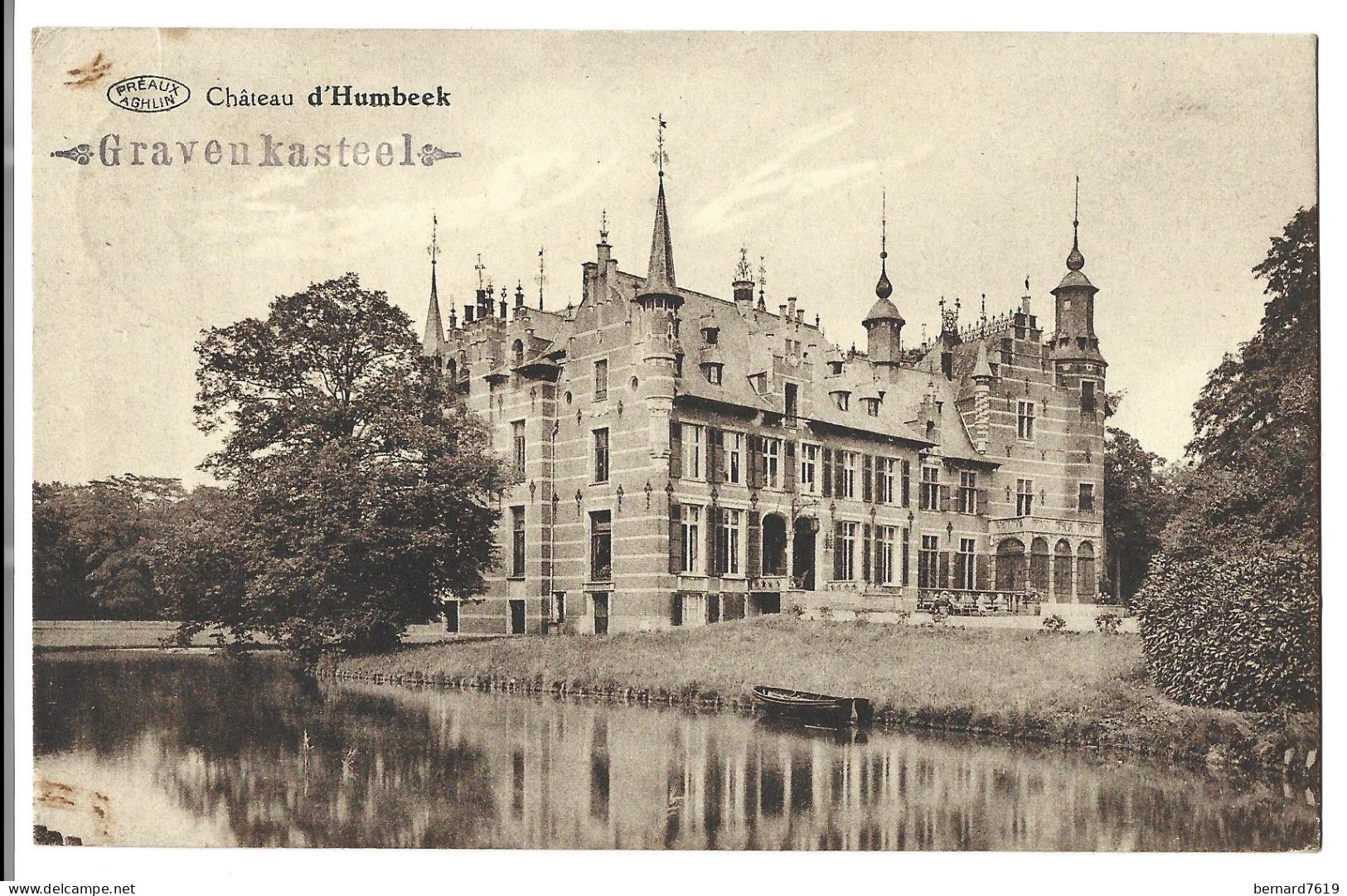Belgique  -   Chateau  D'humbeek Pres Grimbergen - Grimbergen
