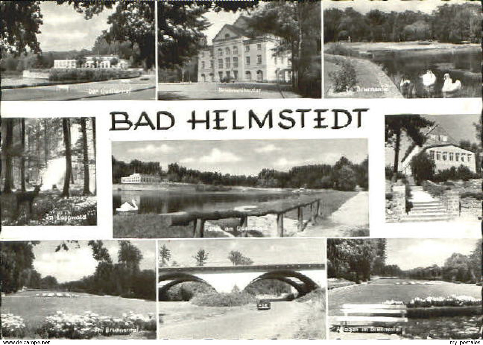 70085598 Bad Helmstedt Bad Helmstedt Theater Brunnen Barmke - Helmstedt