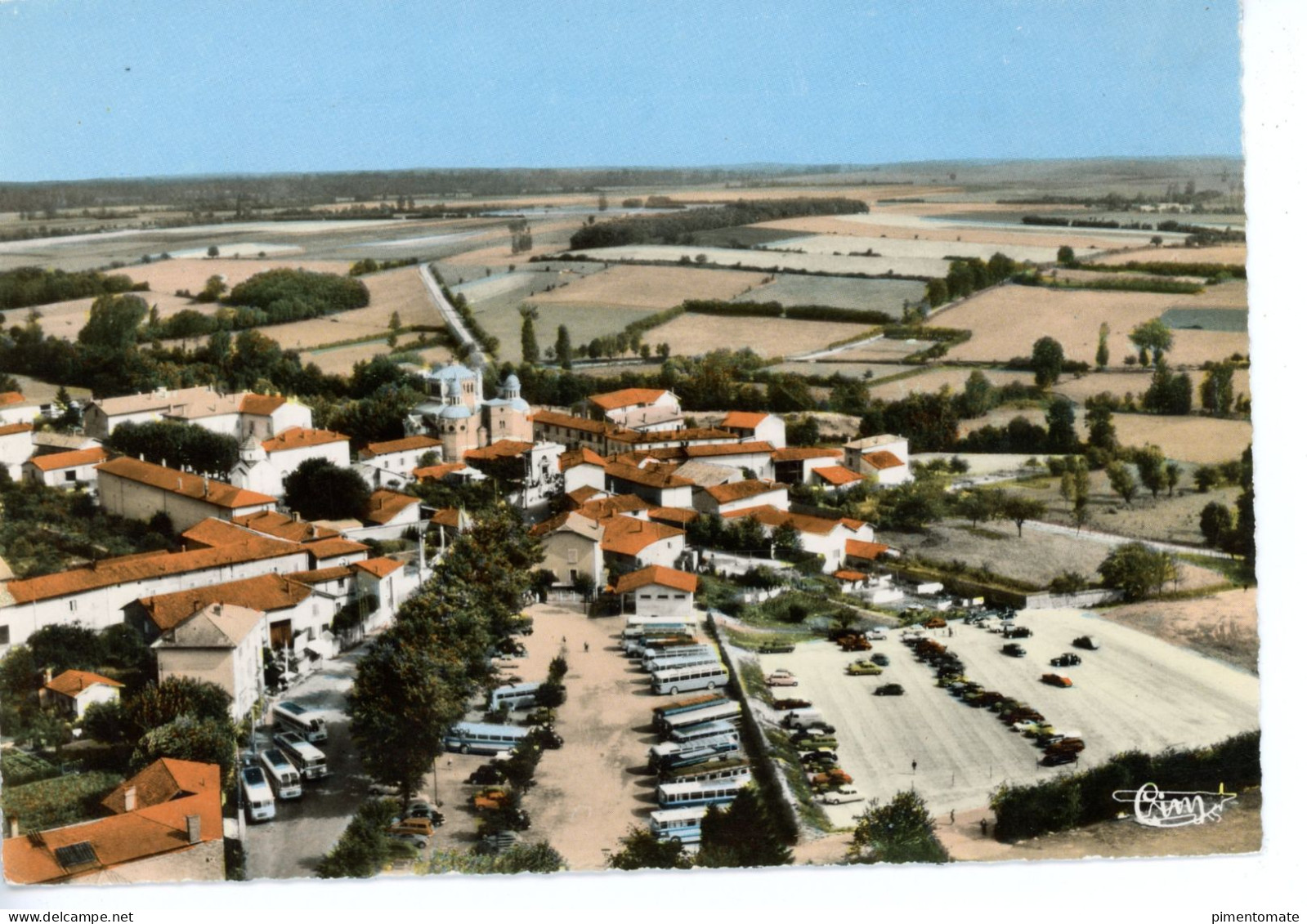 ARS SUR FORMANS VUE GENERALE AERIENNE - Ars-sur-Formans