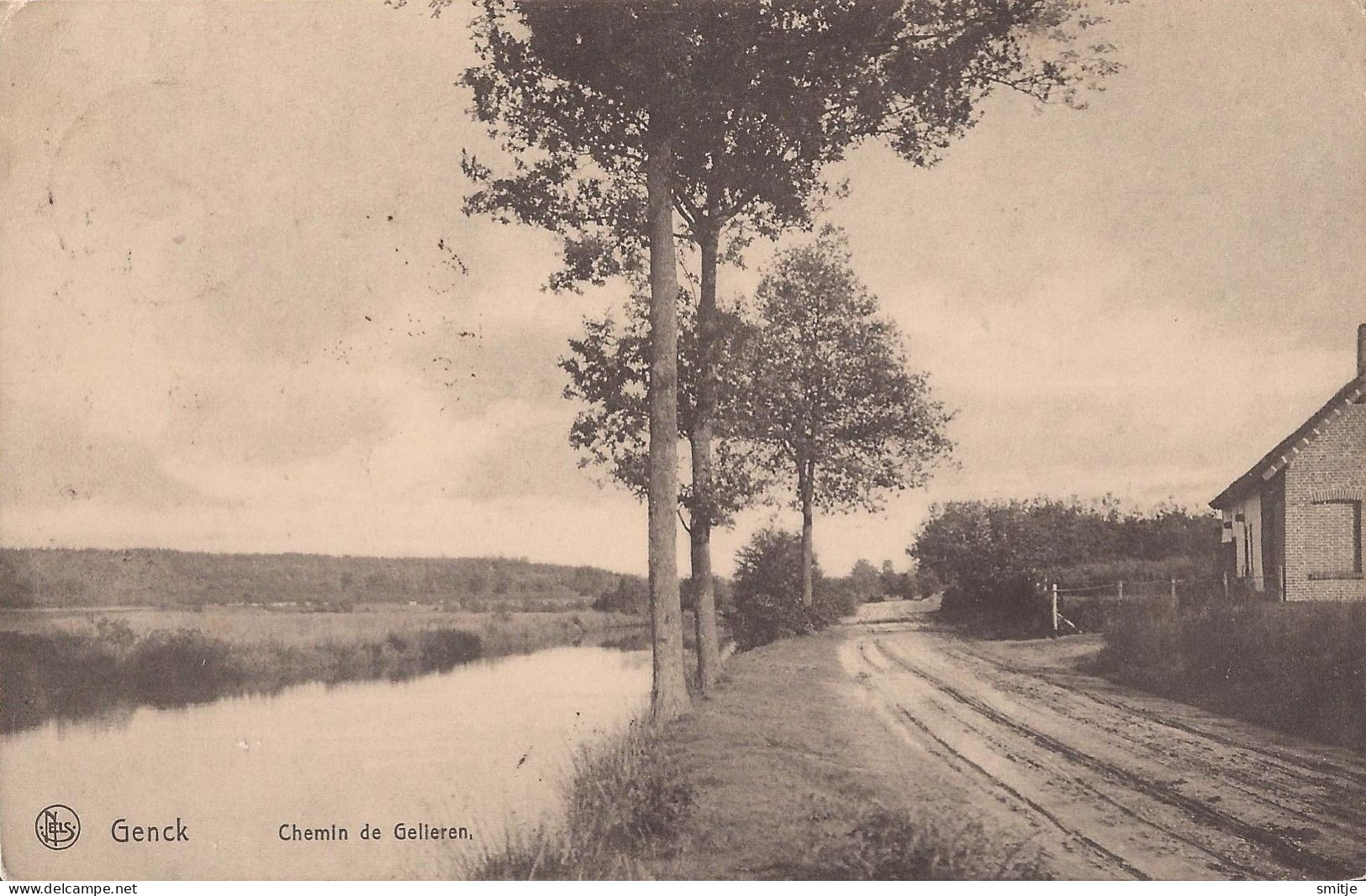 GENK GENCK 1911 CHEMIN DE GELIEREN - 2 SCANS - Genk