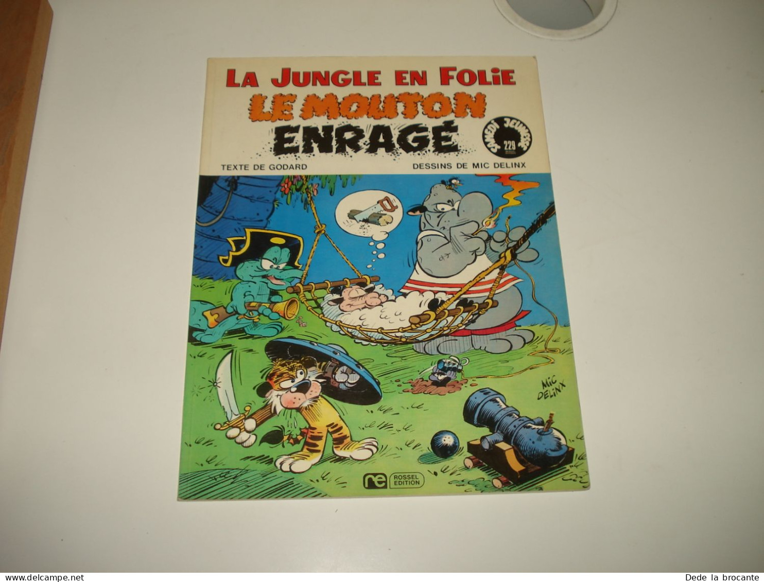 C53 / Lot De 4 E.O  " La Jungle En Folie " - N° 2 , 4 , 5 , 7 De 1974 à 1976 Comme Neuf - Lots De Plusieurs BD