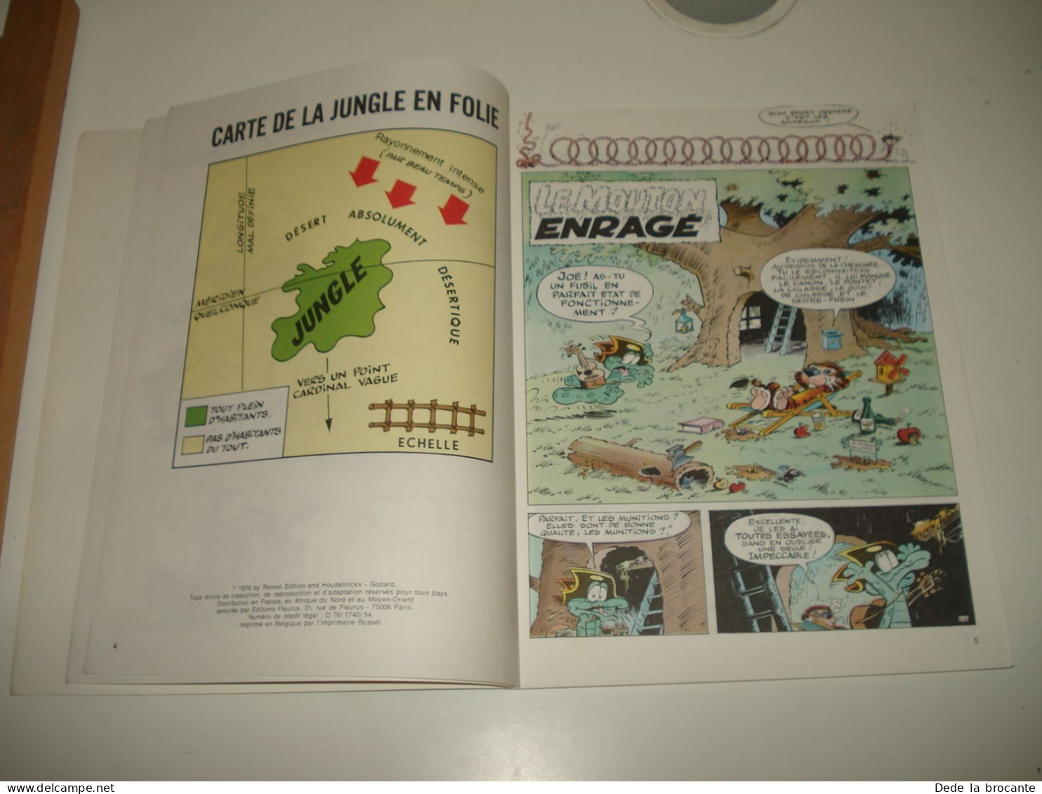 C53 / Lot De 4 E.O  " La Jungle En Folie " - N° 2 , 4 , 5 , 7 De 1974 à 1976 Comme Neuf - Bücherpakete