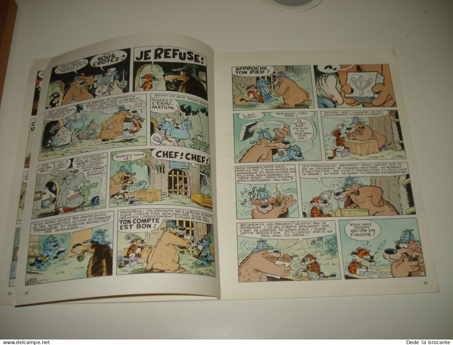 C53 / Lot de 4 E.O  " La jungle en folie " - N° 2 , 4 , 5 , 7 de 1974 à 1976 comme neuf