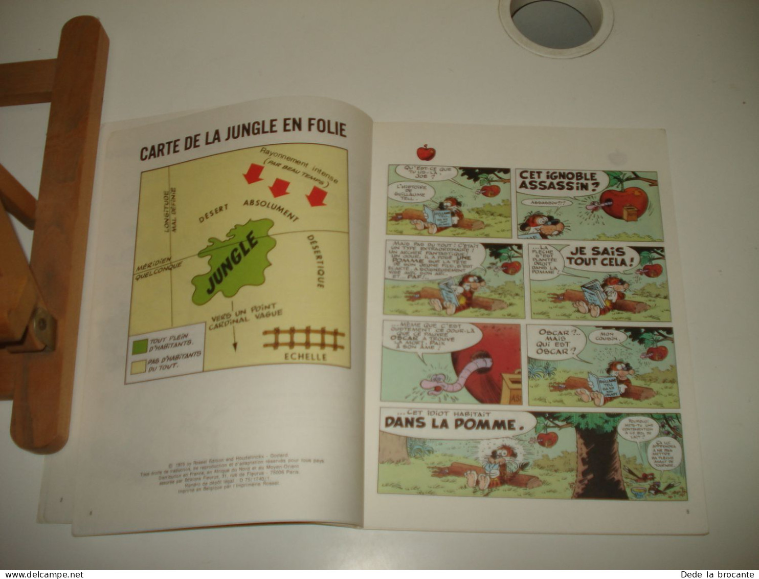 C53 / Lot de 4 E.O  " La jungle en folie " - N° 2 , 4 , 5 , 7 de 1974 à 1976 comme neuf