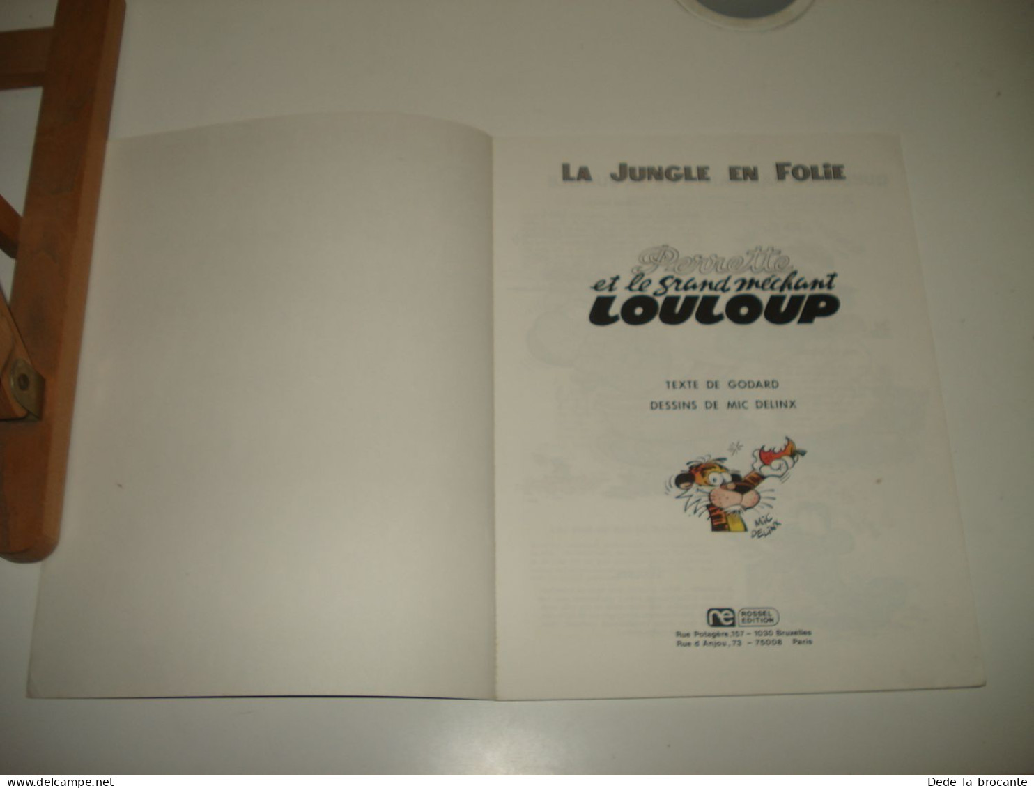 C53 / Lot de 4 E.O  " La jungle en folie " - N° 2 , 4 , 5 , 7 de 1974 à 1976 comme neuf