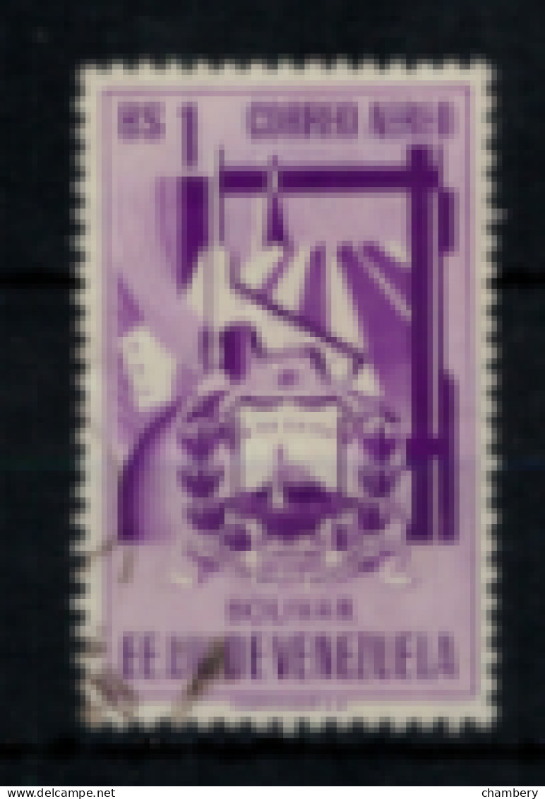 Venezuela - "P.A - "Armoiries De L'Etat De Bolivar" - Oblitéré N° 389 De 1952 - Venezuela