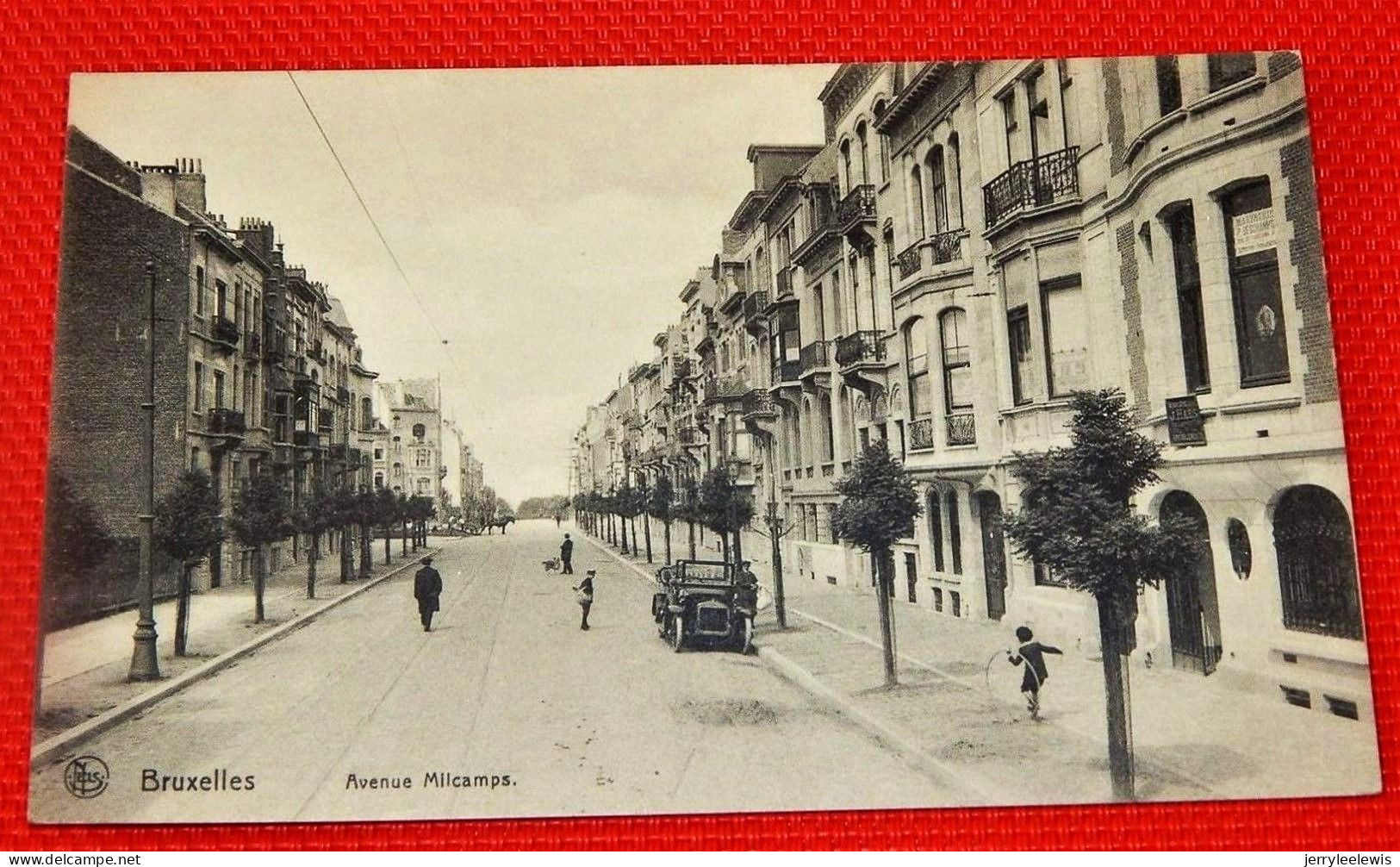 BRUXELLES -    Avenue Milcamps - Lanen, Boulevards