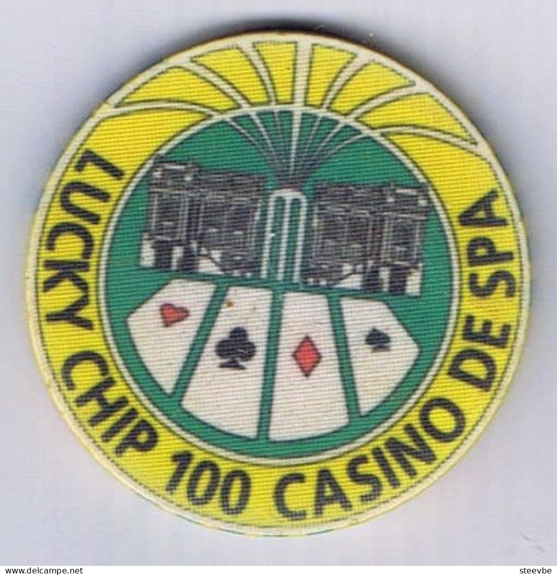 Spa Casino Chips Set 16 Belgium Belgique België - Casino