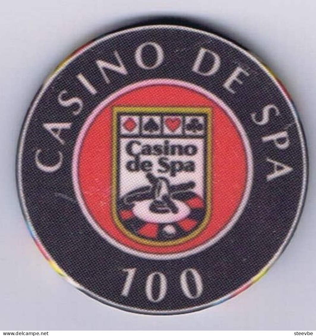 Spa Casino Chips Set 16 Belgium Belgique België - Casino