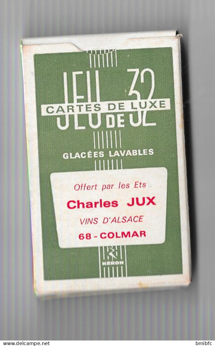 Jeux De 32 Cartes Complet Et En Bon état - VINS D'ALSACE Charles JUX  -   COLMAR - 32 Kaarten