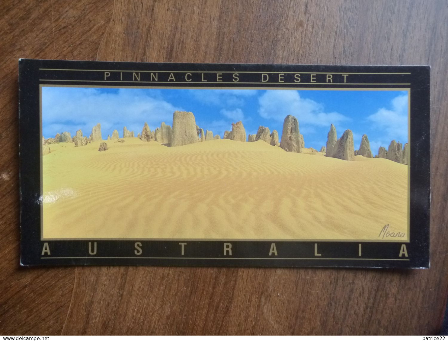 CPSM Timbre Stamp 2000 AUSTRALIE THE PINNACLES DESERT NAMBUNG NATIONAL PARK WESTERN AUSTRALIA - Autres & Non Classés