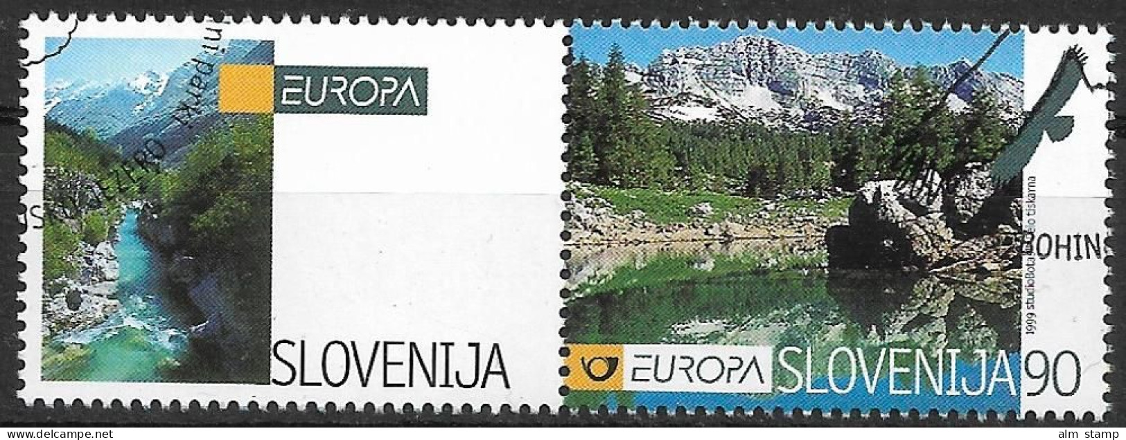 1999 Solwenien Sovenija Mi.259 Used   Europa: Natur- Und Nationalparks - 1999