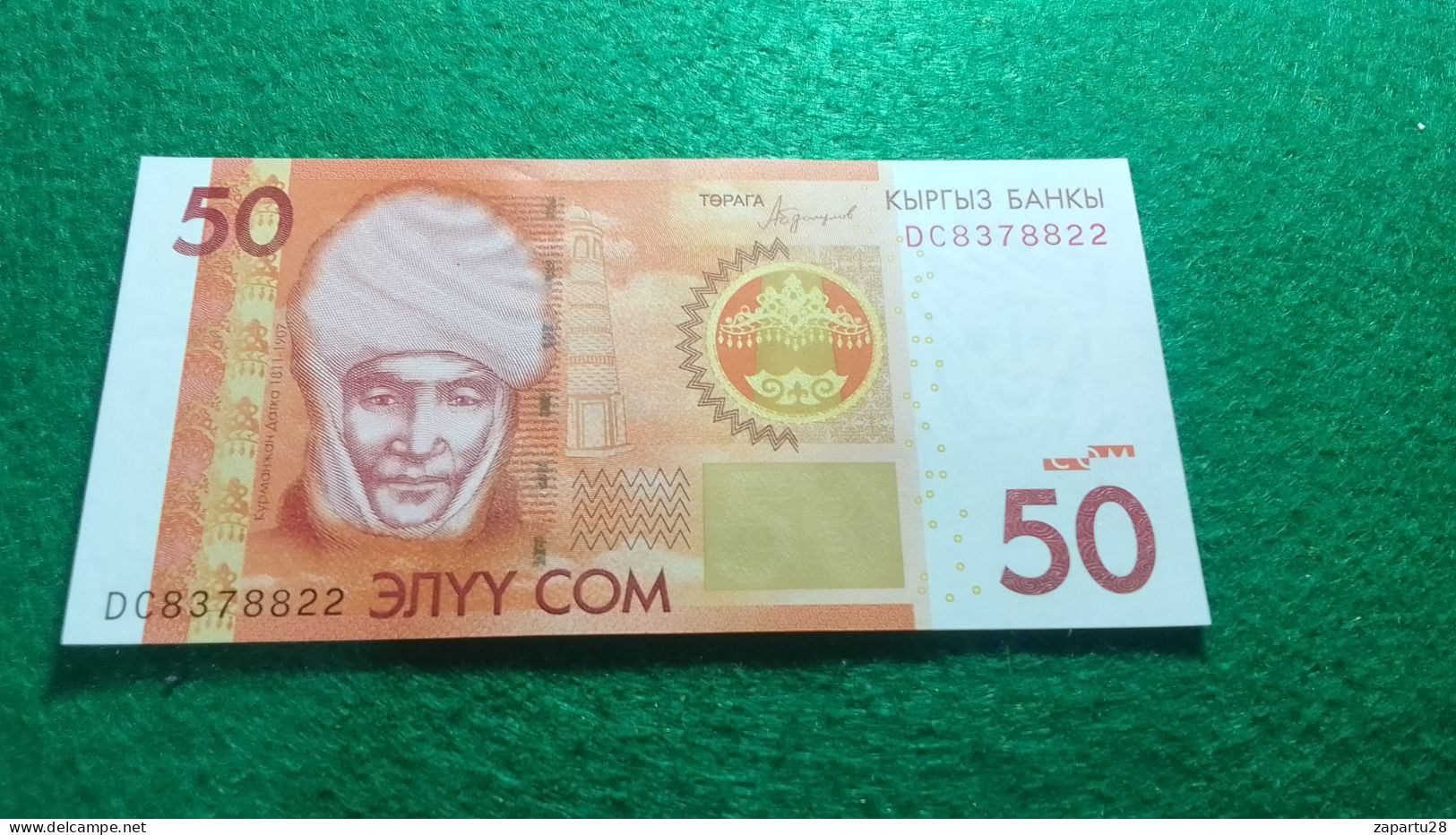 KIRGIZİSTAN-         50 SOM          UNC - Kirgisistan