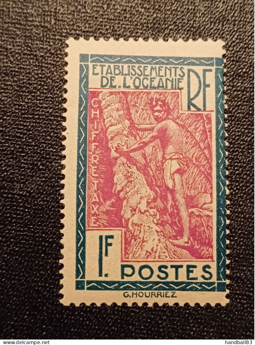 Océanie Taxe N 15 Neuf Sans Charnière - Postage Due