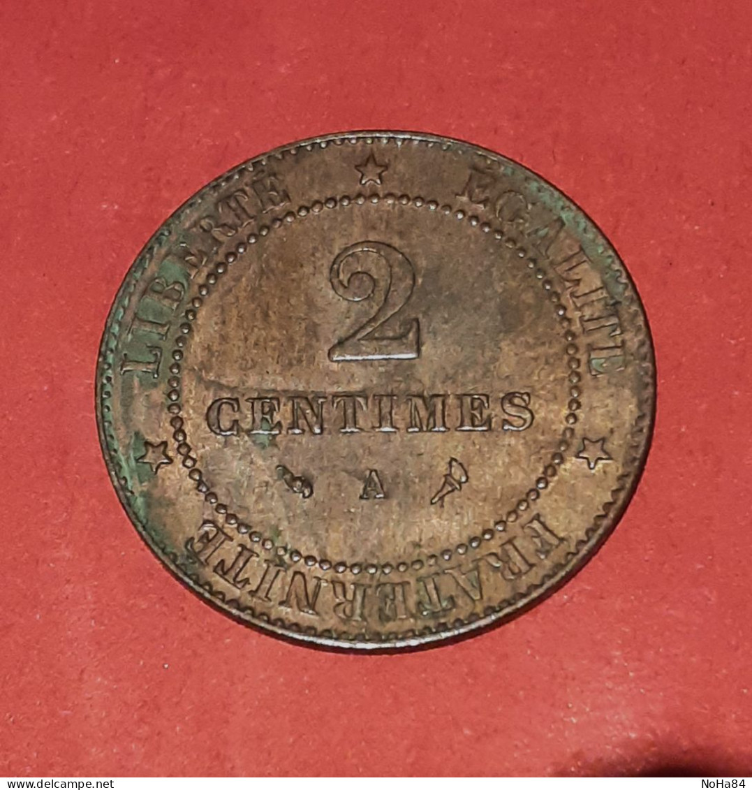 Monnaie 2 Centimes Céres 1897 A - 2 Centimes